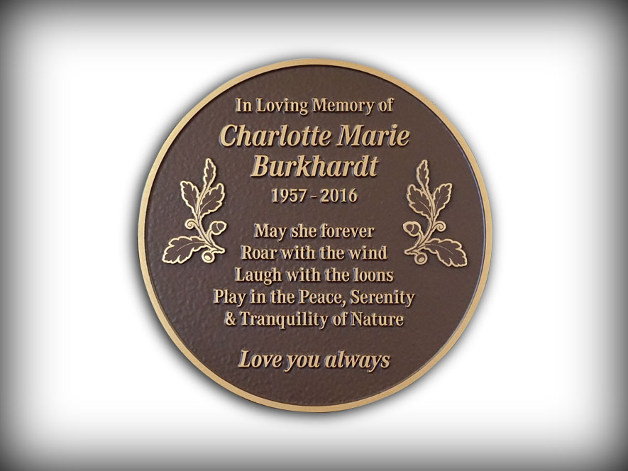 Memorial Plaques - Signs by McDougall